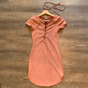 Blush pink Windsor dress - S